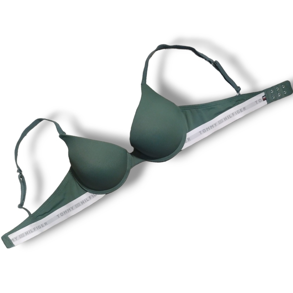 Tommy Hilfiger | Micro Push-Up Bra | Size 34B | Sage | NWOT - Picture 14 of 14